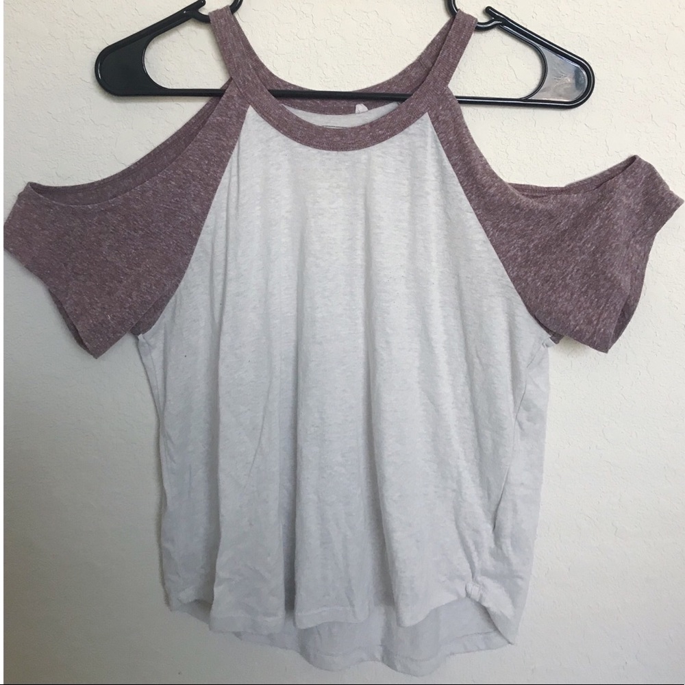 PacSun Cut Out Shoulder Tee